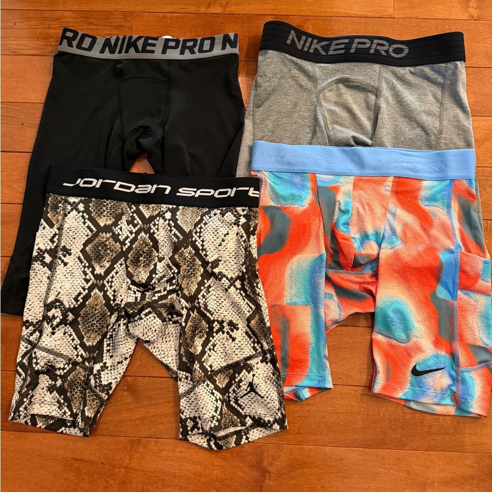 Compression Shorts - Nike and Jordan